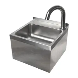 Hydroniks Oxford Hardware Stainless Steel Touchless Sensor Hand Wash Basin