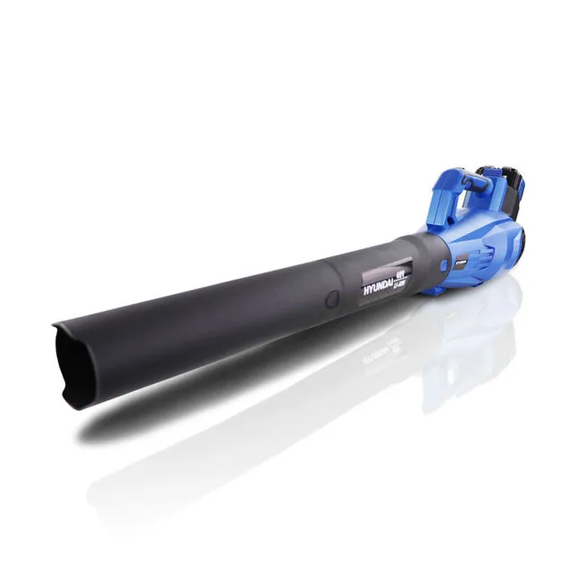 Hyundai HYB40Li 40V Lithium-Ion Battery-Powered Cordless Leaf Blower with 2.5Ah Battery
