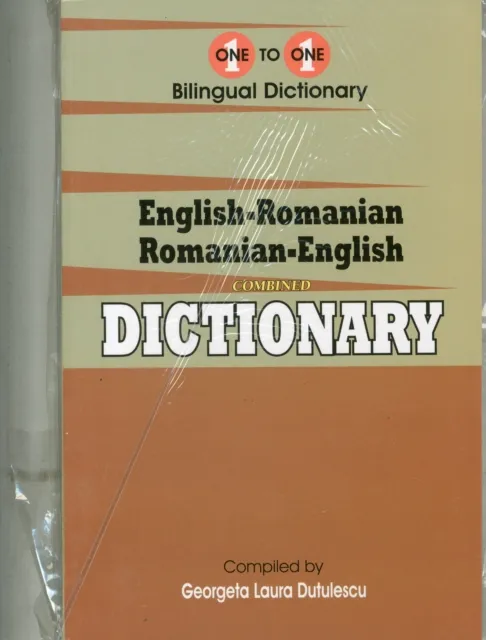 Ibs Books English-Romanian & Romanian-English One-To-One Dictionary