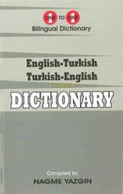 Ibs Books English-Turkish & Turkish-English One-To-One Dictionary (Exam-Suitable)