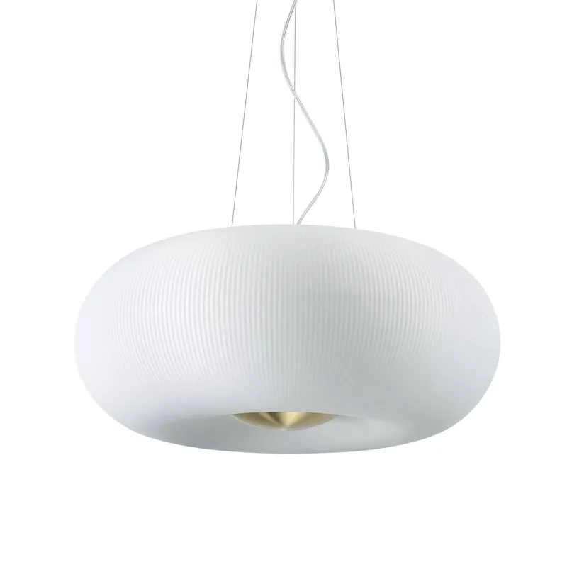 Netlighting Arizona 5 Light Round Ceiling Pendant White White
