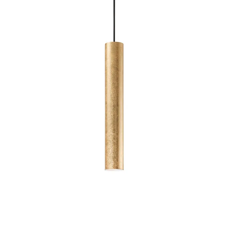 Netlighting Look 1 Light Slim Ceiling Pendant Gold GU10 Gold