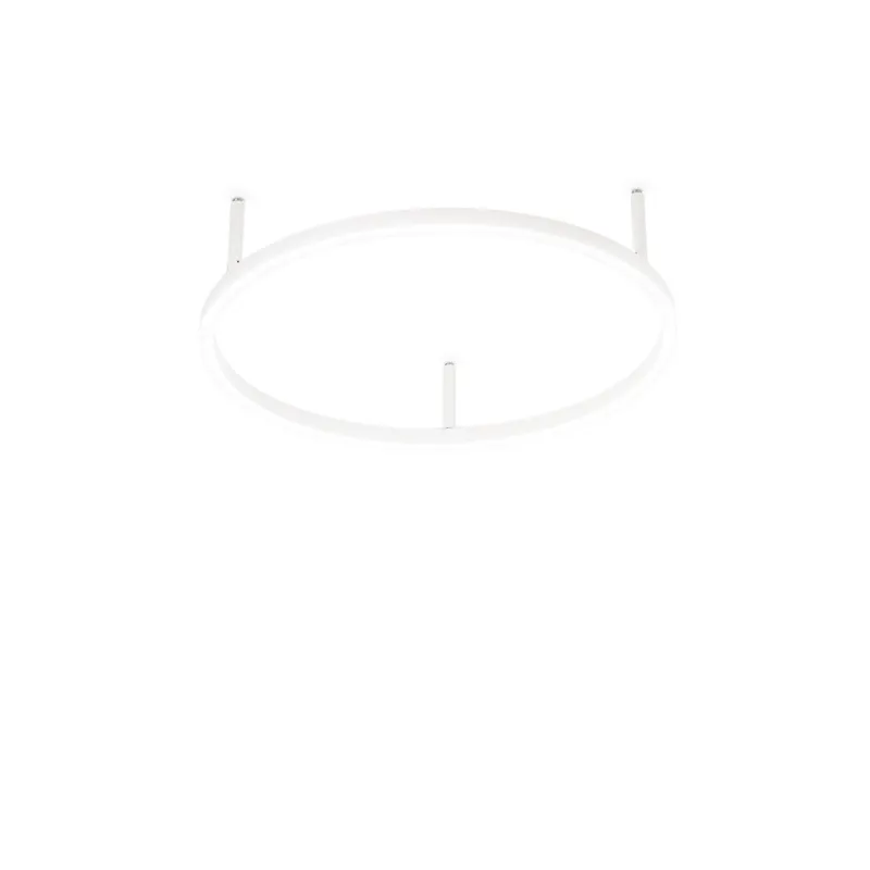 Netlighting Oracle Ring Integrated Led Semi Flush Light White 50cm 3000K White