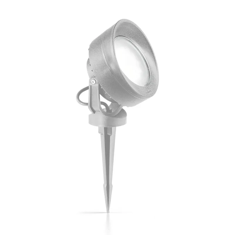 Ideal Lux Lighting Tommy 1 Light Outdoor Ground Light Grey IP66