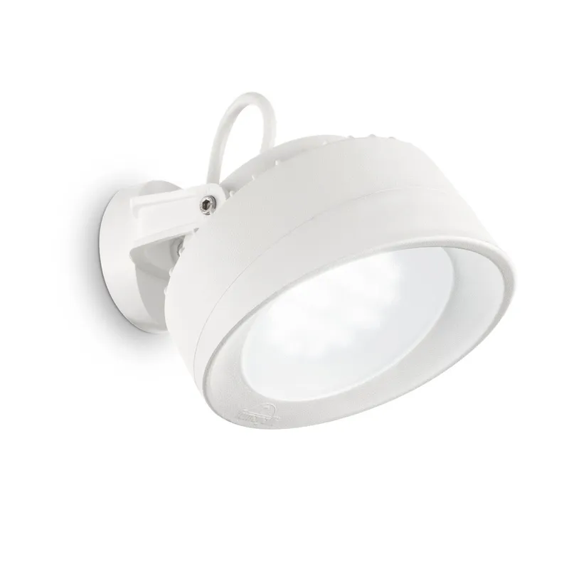 Ideal Lux Lighting Tommy 1 Light Outdoor Wall Light White IP66