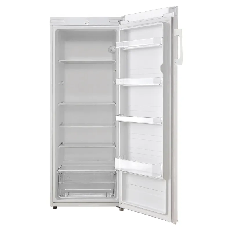 Igenix Freestanding Tall Larder Fridge, 230 Litres in White White