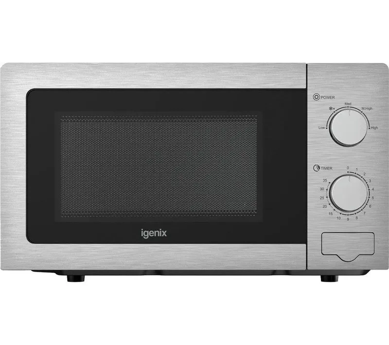 Igenix IGMS02081SS Solo Microwave - Stainless Steel