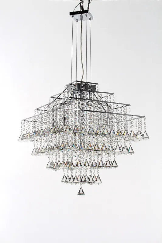 Impex Lighting Parma 12 Light Chrome Ceiling Fitting