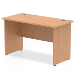 Impulse 1200/600 Rectangle Panel End Leg Desk Oak - MI002698