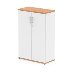 Impulse 1200mm Cupboard Oak and White