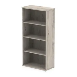 Impulse 1600mm Bookcase Grey Oak