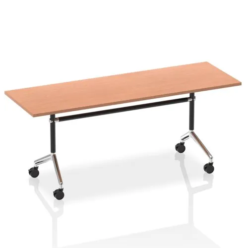 Impulse 1800mm Flip Top Rectangular Table Beech Top