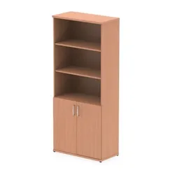 Impulse 2000 Cupboard Open Shelves Beech - I000047