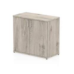 Impulse 800mm Cupboard Grey Oak