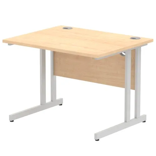 Impulse Cantilever 1000 Rectangle Desk Maple - I000348