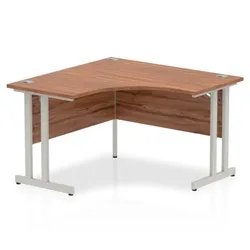 Impulse Cantilever 1200 Call Centre Desk Walnut - I000340