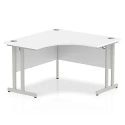 Impulse Cantilever 1200 Call Centre Desk White - I000318