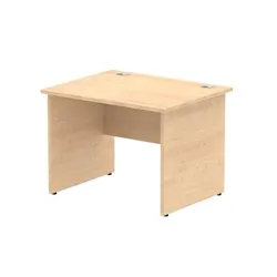 Impulse Panel End 1000 Rectangle Desk Maple - I000436