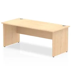 Impulse Panel End 1800 Rectangle Desk Maple - I000440