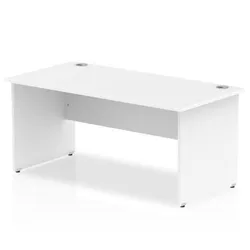 Impulse Panel End 1800 Rectangle Desk White - I000396