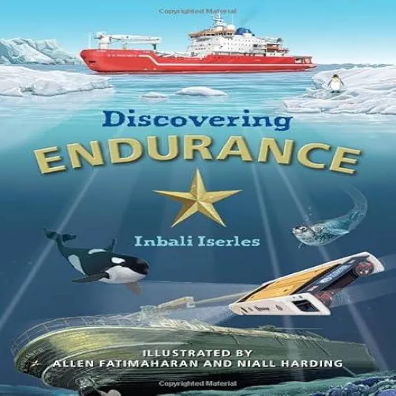Inbali Iserles Reading Planet KS2: Discovering Endurance - Earth/Grey Paperback Book Multicolor