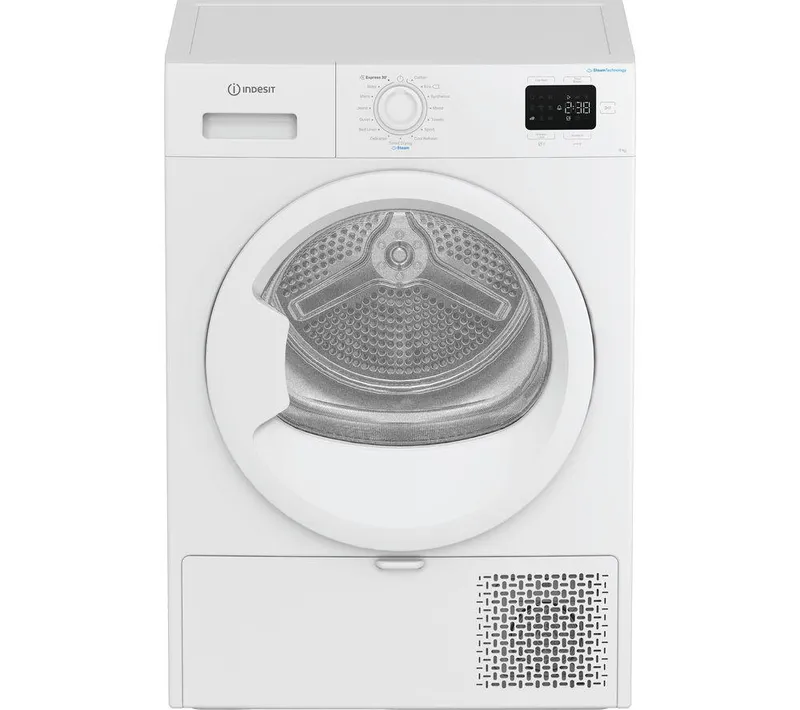 Ind: Indesit C YD 92D WW UK 9 kg Heat Pump Tumble Dryer - White