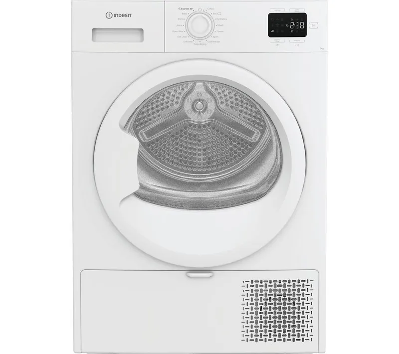 Indesit C Ysd 72D WW UK 7 kg Heat Pump Tumble Dryer - White