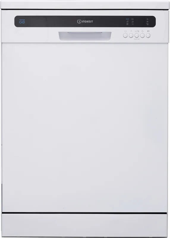 Indesit IN2FE13CNO7WUK Full Size Dishwasher - White - E Rated, White