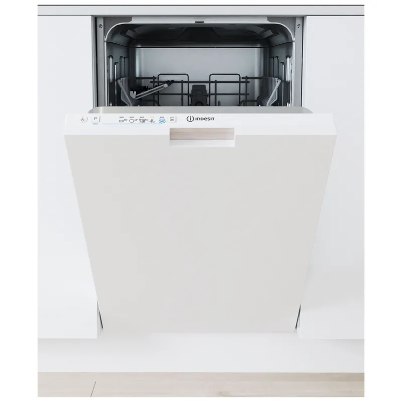 Indesit IN2IE10CS80 45cm Fully Integrated Dishwasher 10 Place E Rated