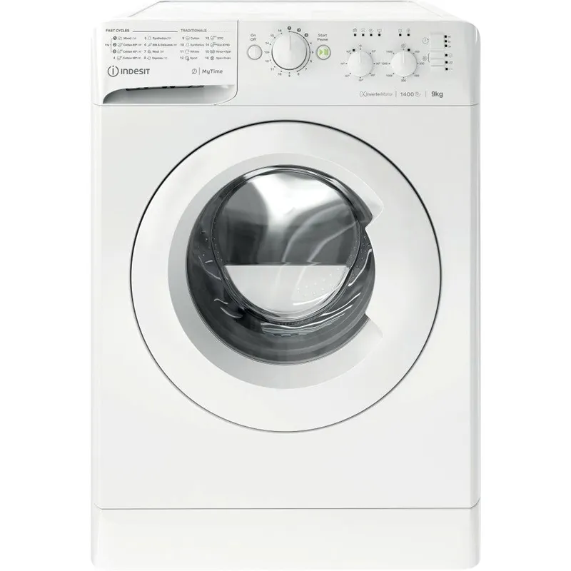 Indesit Mtwc 91495 W UK N - White 9KG Washing Machine - 1400 Rpm - B energy White