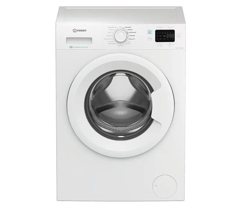 Indesit Push&Go IP 1046 UK 10 kg 1400 Spin Washing Machine - White