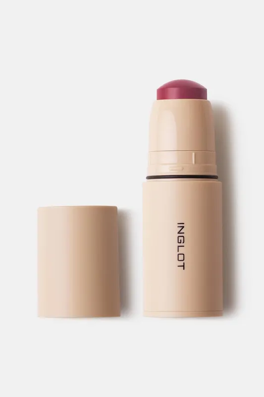 Inglot Cream Stick Blush in Intense Pink 213 Size: 6.2g - Intense Pink 213
