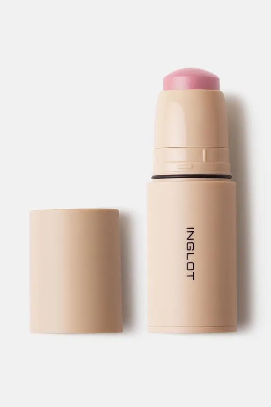 Inglot Cream Stick Blush in Pastel Pink 214 Size: 6.2g - Pastel Pink 214