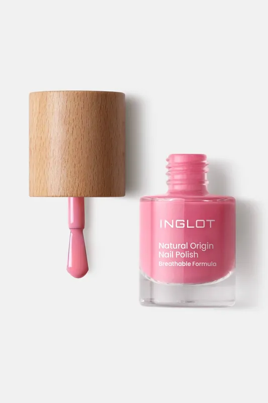 Inglot Women's Natural Origin Nail Polish in Origin Pink Ink Size: 8ml Origin Pink Ink