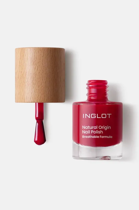 Inglot Women's Natural Origin Nail Polish in Rose Jam Size: 8ml Rose Jam