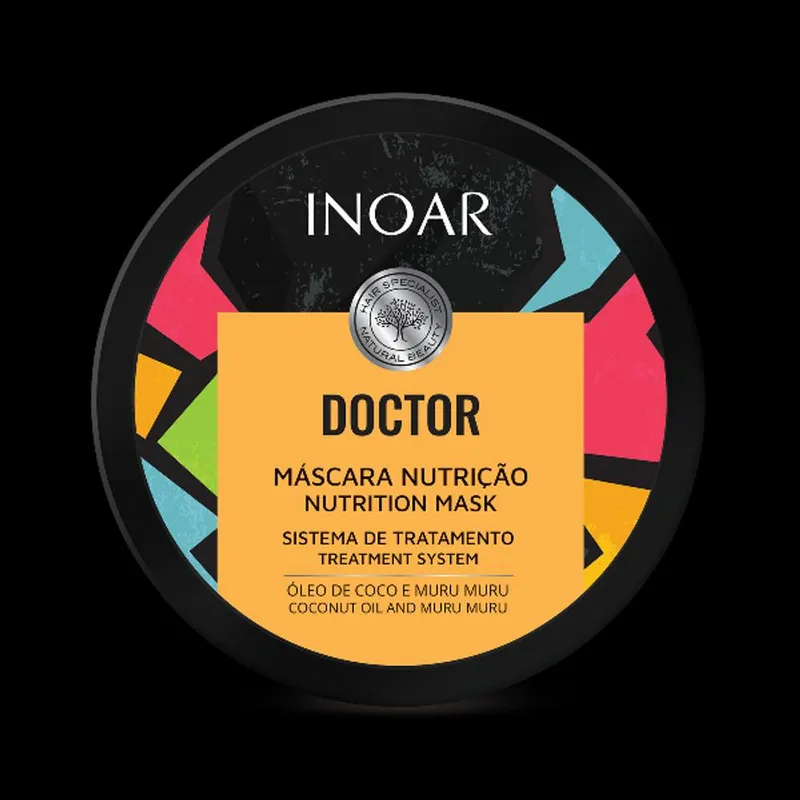 Inoar Doctor Nutrition Hair Mask 250g in Clear - Clear