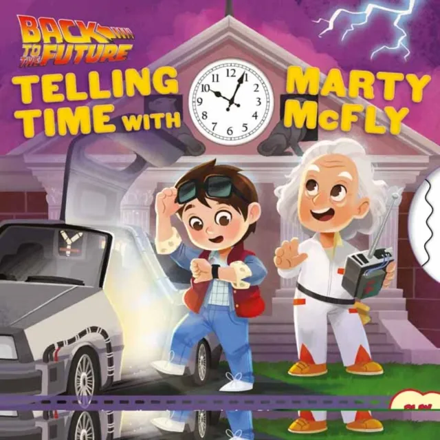 Insight Kids Back to the Future: Telling Time with Marty McFly Hardback Book Multicolor