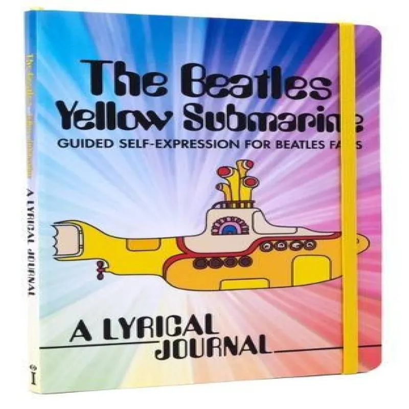 Insight Editions Beatles Yellow Submarine Lyrical Journal Hardback Book Multicolor