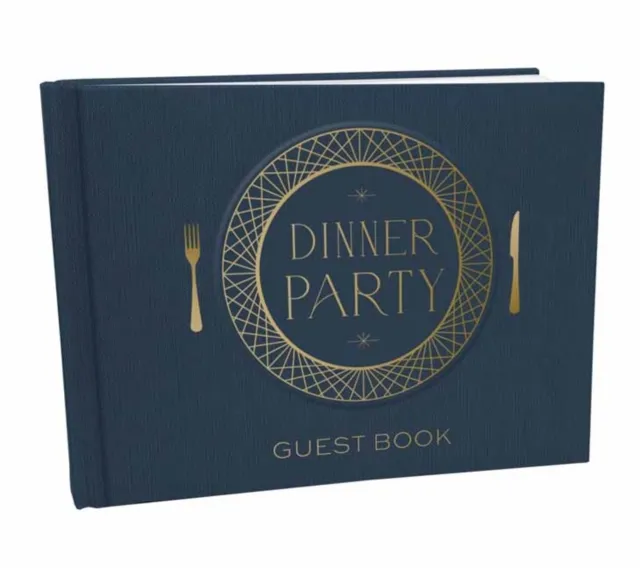Insight Editions Dinner Party Guest Book Hardback Multicolor