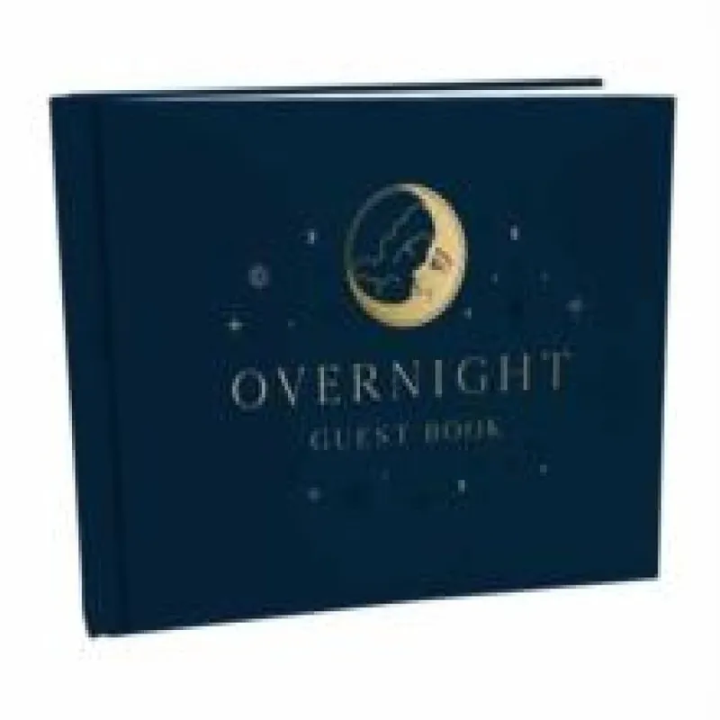Insight Editions Overnight Guest Book Hardback Multicolor