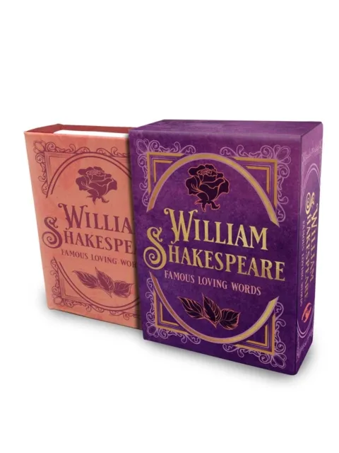 Darcy Reed William Shakespeare: Famous Loving Words Hardback Book Multicolor