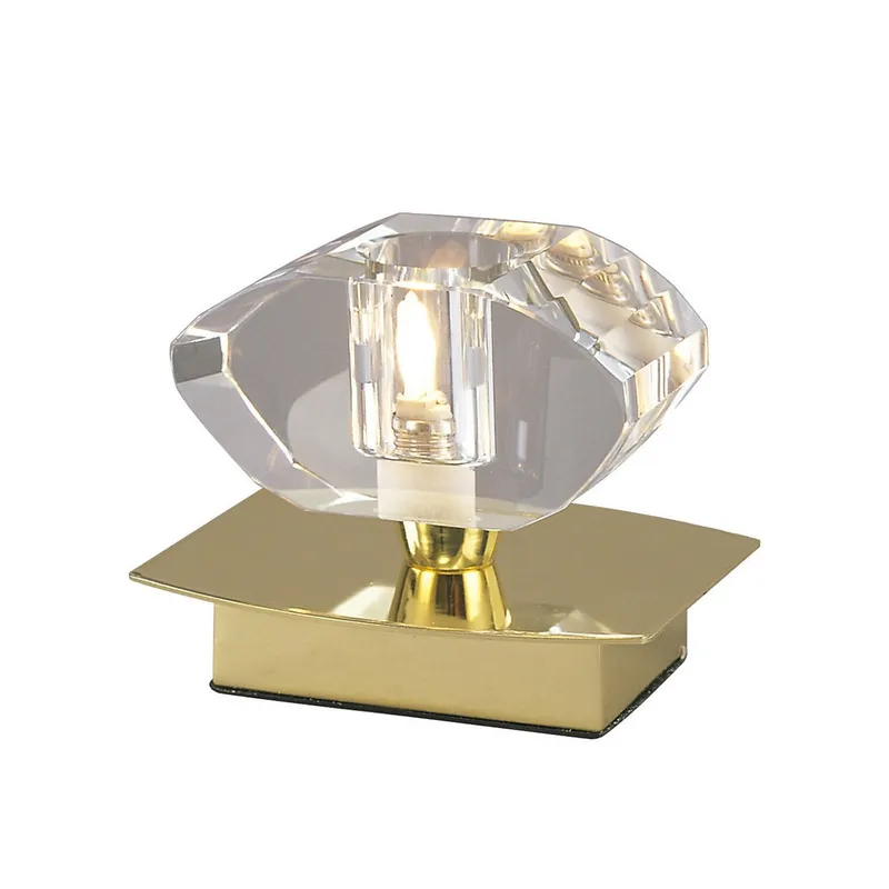 Inspired Lighting Alfa Small Table Lamp 1 Light G9, Polished Brass
