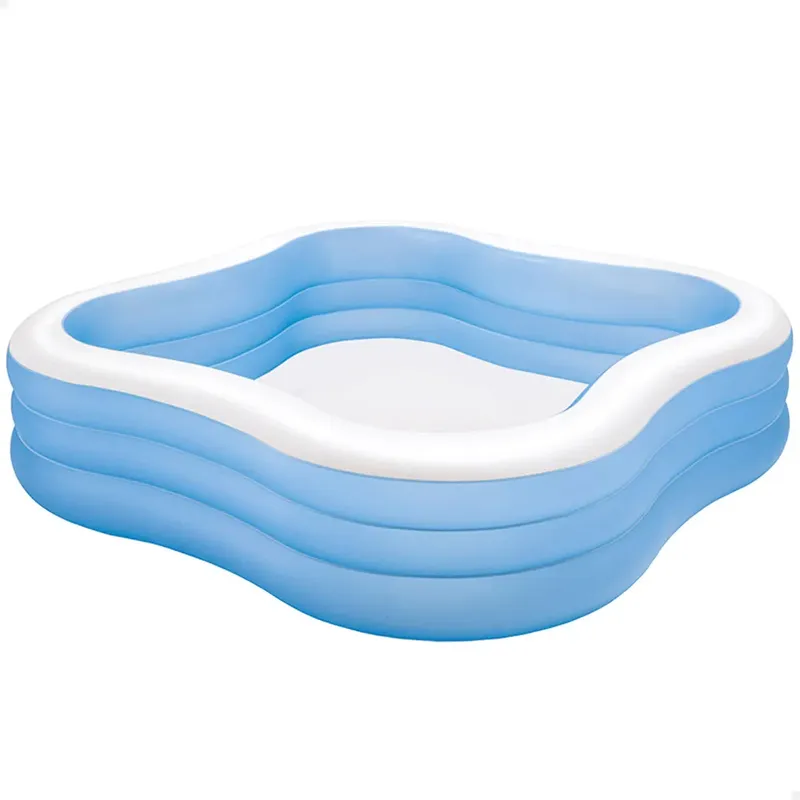 Intex Family Pool White / Blue 229 x 229 x 56 cm unisex