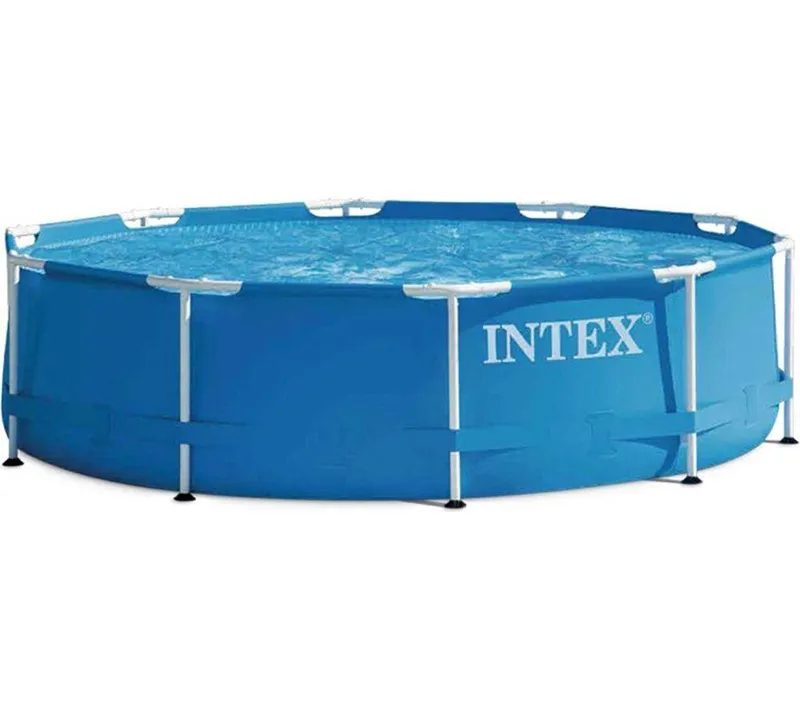 Intex Metal Frame Swimming Pool Set - Blue