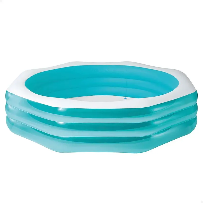 Intex Octogonal Round Inflatable Pool Blue / White 999 Liters unisex