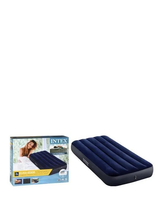 Intex Wave Beam Single Inflatable Airbed in Navy Navy