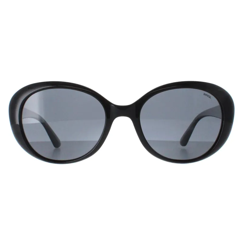Invu Oval Womens Black Grey Polarized B2022 - One Size