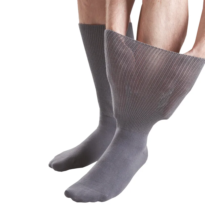 Iomi FootNurse 1 Pair Extra Wide Oedema Socks - Grey