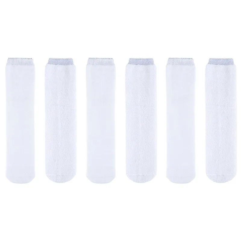 Iomi FootNurse 6 Pack Prosthetic Socks - White