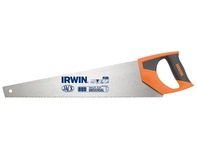 Irwin Jack 880 Un Universal Panel Saw 550Mm (22In) 8Tpi in Black Black